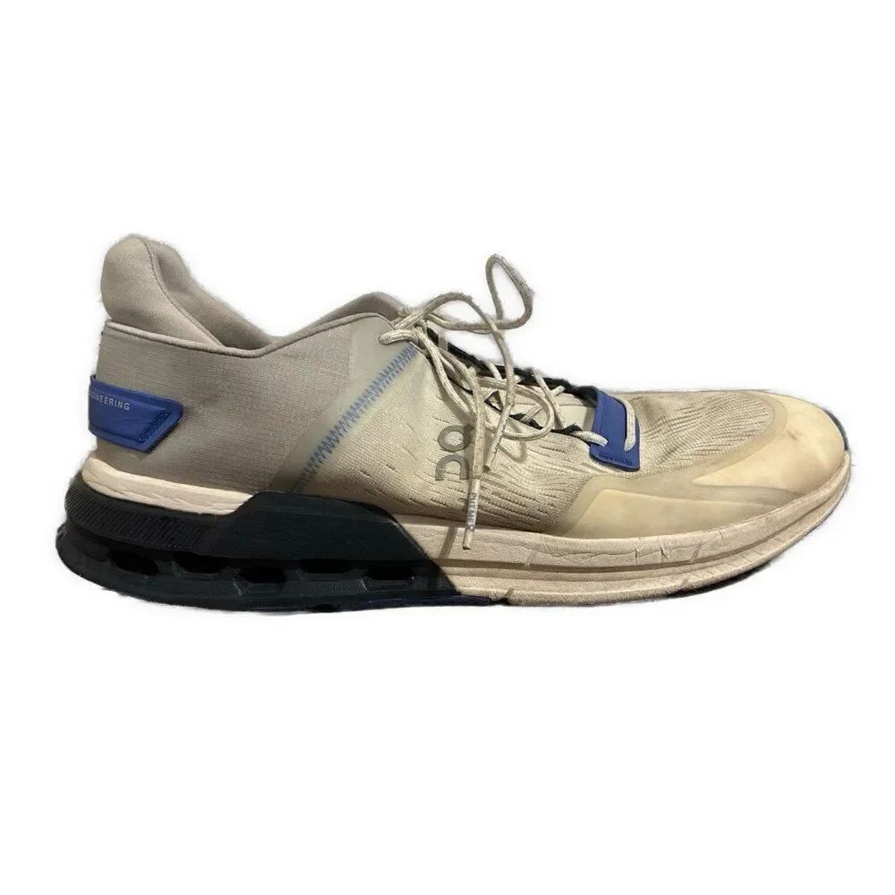 swiss engineering on Men’s White Gray Blue Black Athletic Sneakers 12
